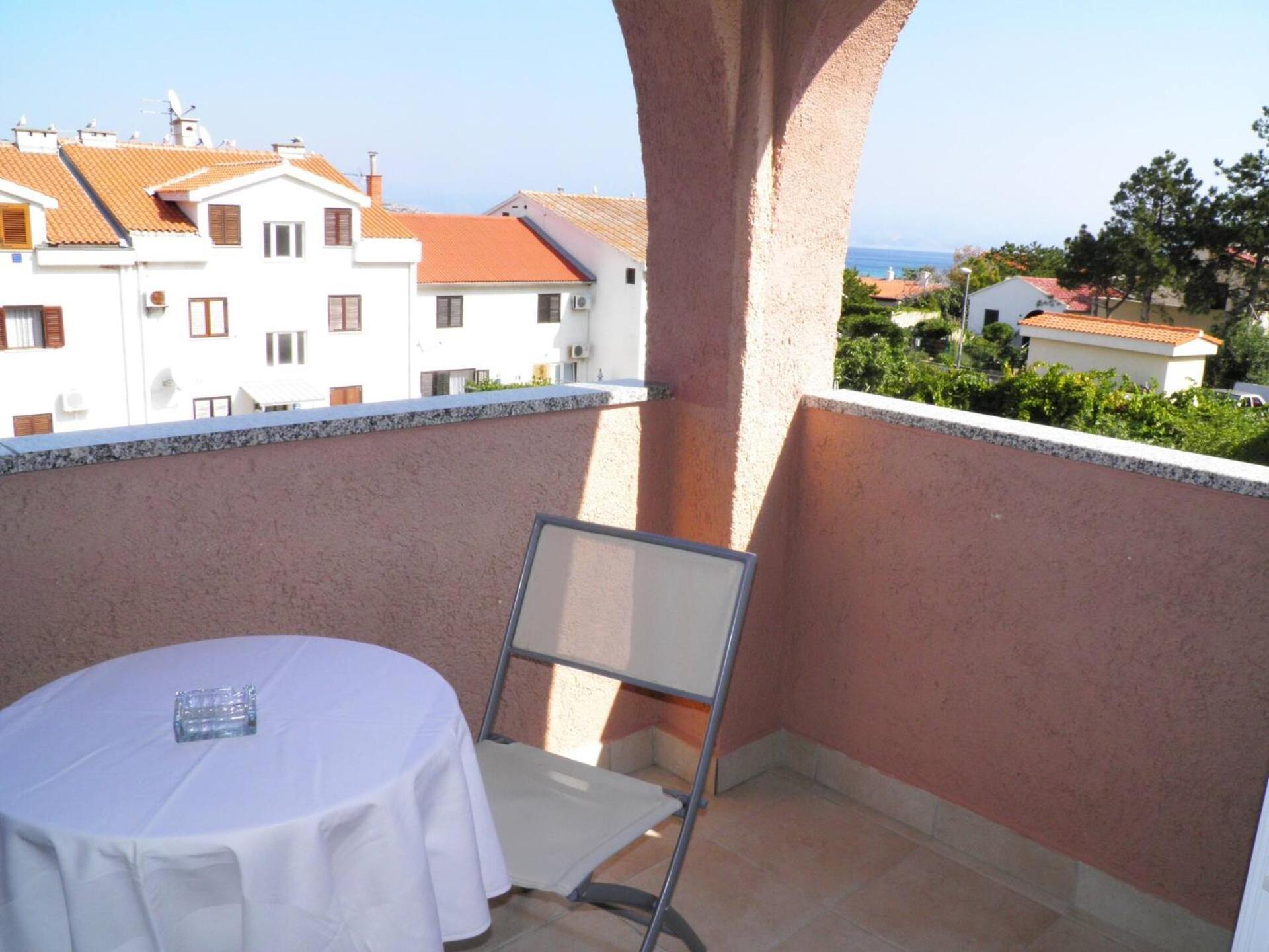 Klaric Otel Baška Dış mekan fotoğraf