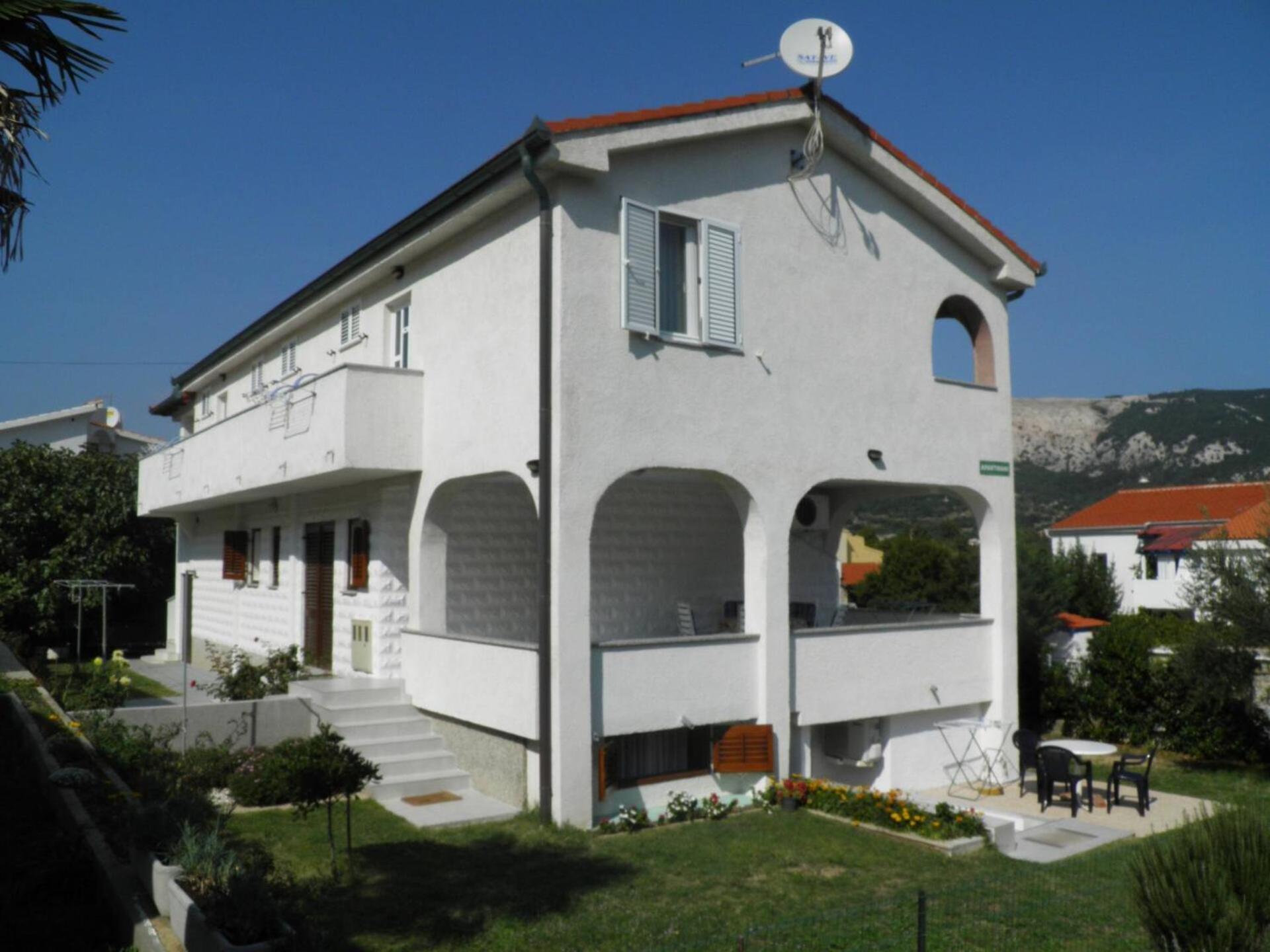 Klaric Otel Baška Dış mekan fotoğraf