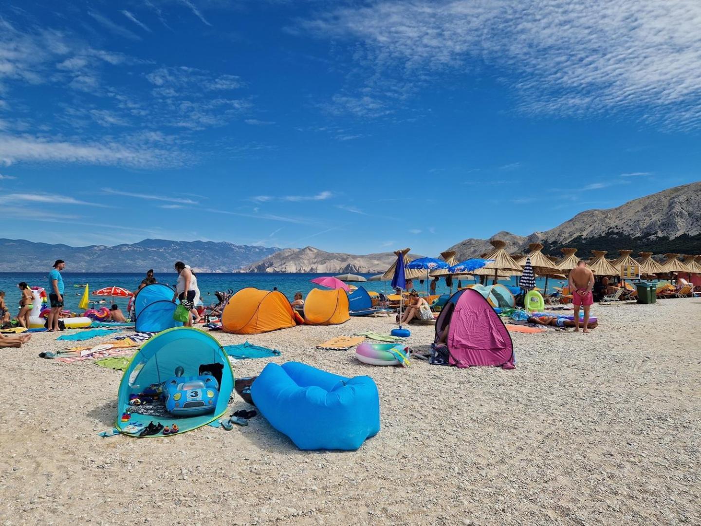 Klaric Otel Baška Dış mekan fotoğraf