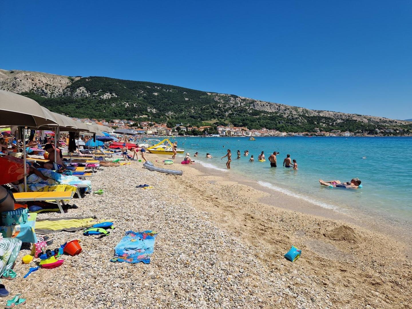 Klaric Otel Baška Dış mekan fotoğraf